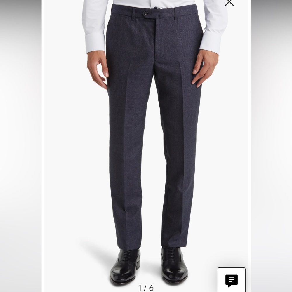 New Emporio Armani wool trousers